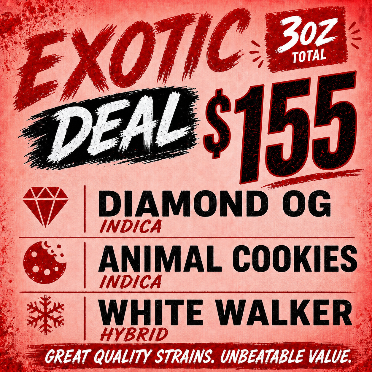 Exotic Deal — $155